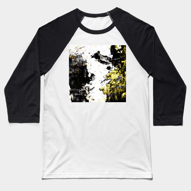 Abstract Calligraphy Baseball T-Shirt by DigitalSolo